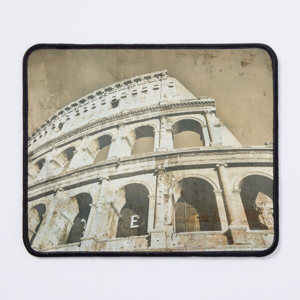 Item preview, Rome old postcard, Colosseum - vintage style, retro texture designed and sold by Paolo Modena Photography - Fine Italian Art.