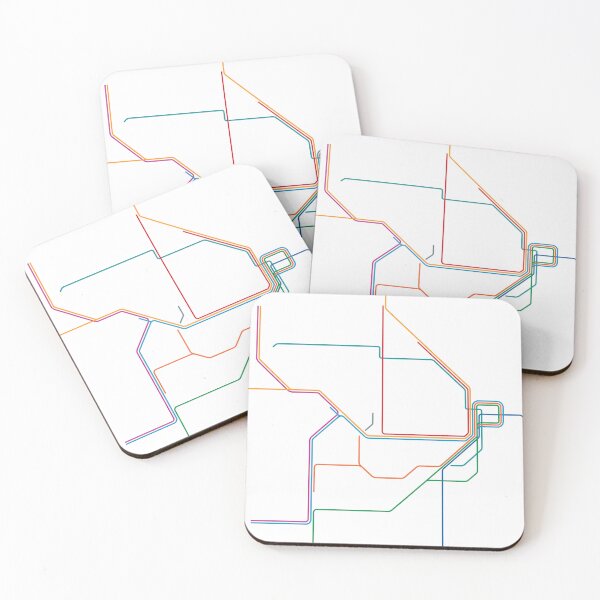 Item preview, Sydney Trains Map designed and sold by jacobgoodo.