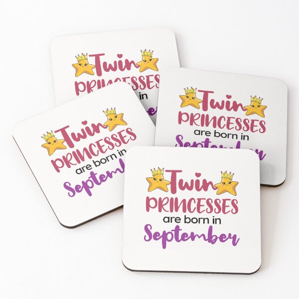 Item preview, Twin Princesses Are Born in September Birthday  designed and sold by jaygo.