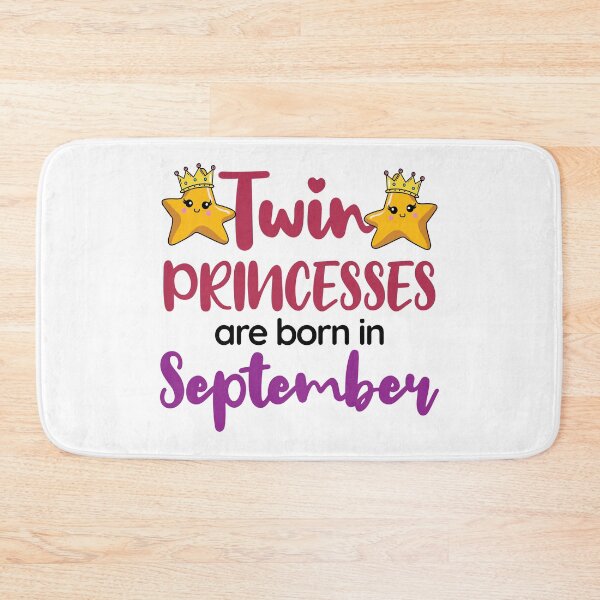 Item preview, Twin Princesses Are Born in September Birthday  designed and sold by jaygo.