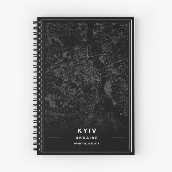 Item preview, Kyiv City Map designed and sold by SHAMPAIN-ART-CO.