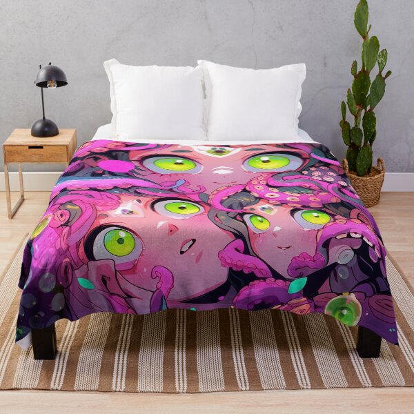Item preview, Creepy Kawaii Octopus Tentacle Anime Girls designed and sold by bubblegoth.
