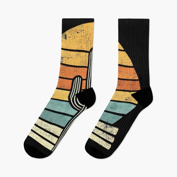 Item preview, Retro Desert Glow: Saguaro Sunset. designed and sold by Linework Studio.