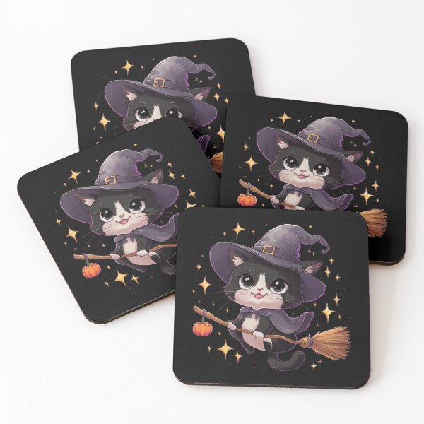 Item preview, Cute spooky cat sticker designed and sold by FlawlessDraft.