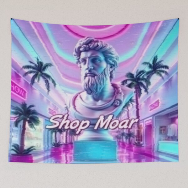 Item preview, Vaporwave mallsoft aesthetic zeus shop moar designed and sold by analogsandpixel.