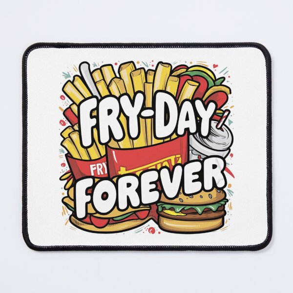 Item preview, Fry-day Forever Design designed and sold by MrHStudio.