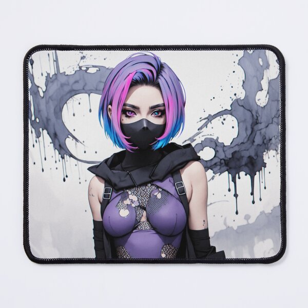 Item preview, Violet Rebellion: Cyberpunk Assassin designed and sold by Japantasy.