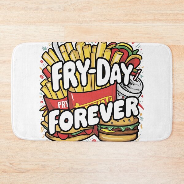 Item preview, Fry-day Forever Design designed and sold by MrHStudio.