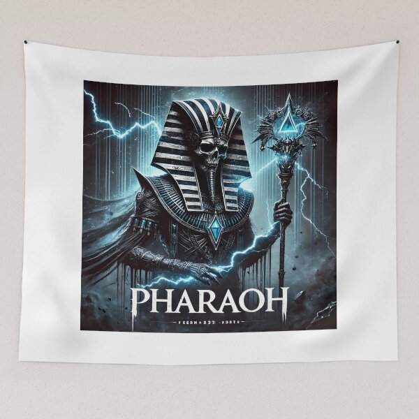 Item preview, Dark Pharaoh Skeletal Ruler with Lightning and Staff designed and sold by Pattamo1.