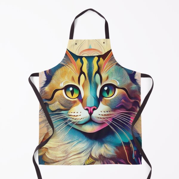 Item preview, Abstract Feline Art designed and sold by MDKey DESIGN.