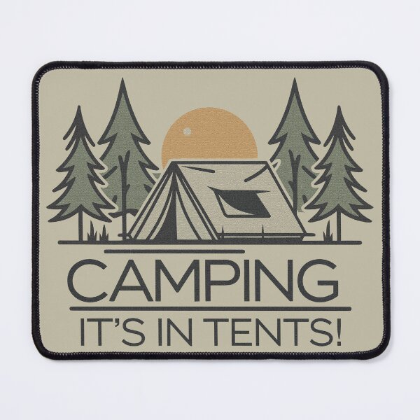 Item preview, Camping: It's In-Tents! - Fun Outdoor Design designed and sold by Pattern-Parade.