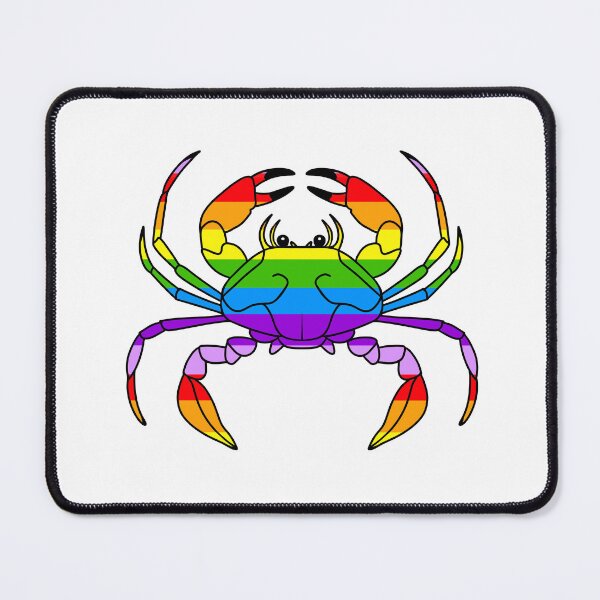 Item preview, Funny Rainbow Crab designed and sold by Sartoris Art.