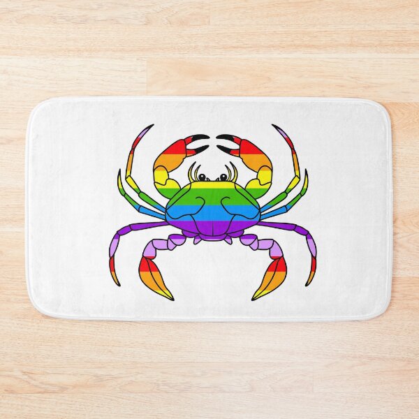 Item preview, Funny Rainbow Crab  designed and sold by Sartoris Art.