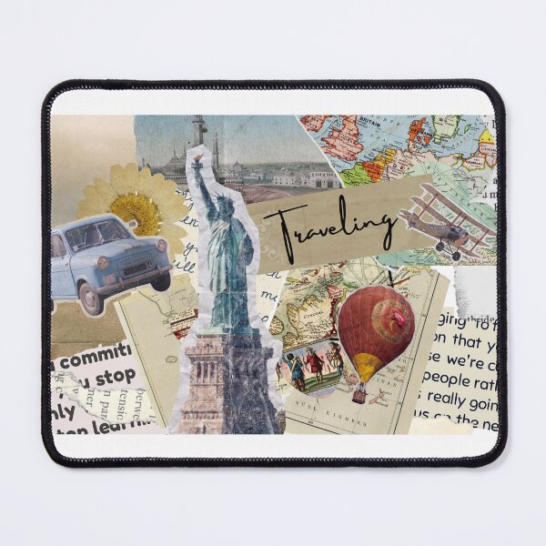 Item preview, Traveling | Scrapbook Journal | pinterest aesthetic designed and sold by WarmlyArts.