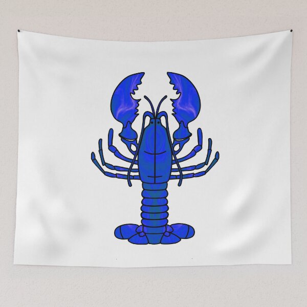 Item preview, Blue Lobster Seafood Lover designed and sold by Sartoris Art.