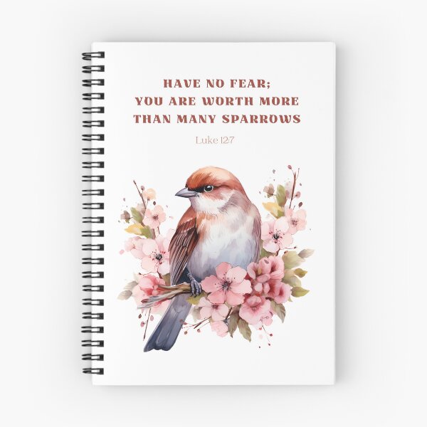 Item preview, JW Encouragement Gift You are worth more than many sparrows Luke 12:7 designed and sold by Kishaprints.
