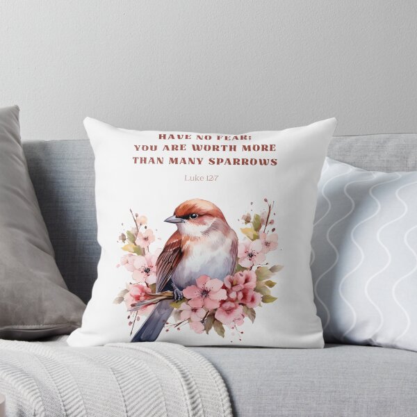 Item preview, JW Encouragement Gift You are worth more than many sparrows Luke 12:7 designed and sold by Kishaprints.