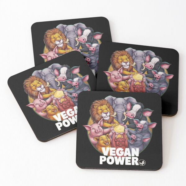 Item preview, Animals Vegan Power designed and sold by Dem0r.