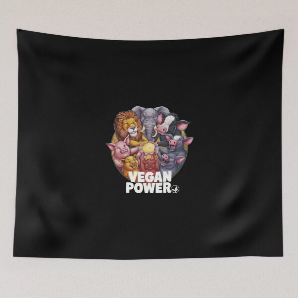 Item preview, Animals Vegan Power designed and sold by Dem0r.