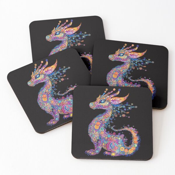 Item preview,      Happy Dot Day Dragon Colorful Teacher students kids Divine animals. designed and sold by DigitalArtByNow.