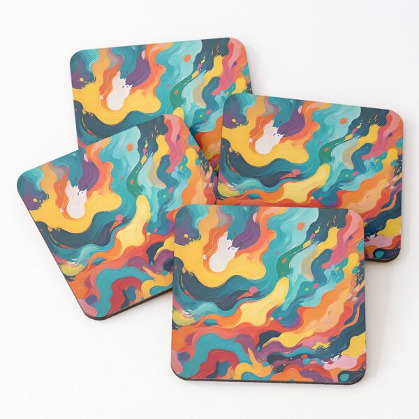 Item preview, Vibrant Abstract Swirls  designed and sold by Ry0202.