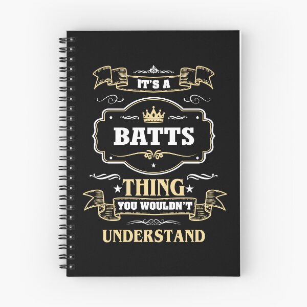 Item preview, It Is A Batts Thing You Wouldn't Understand Batts Name Shirt designed and sold by Zanden-zo.