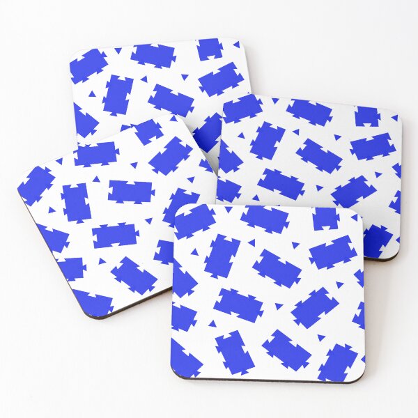 Item preview, Jigsaw blue, on white design designed and sold by TerenceLacey.