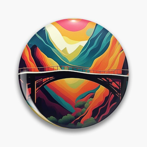 Item preview, Bridge over ravine 4 designed and sold by George Hutton Hunter.