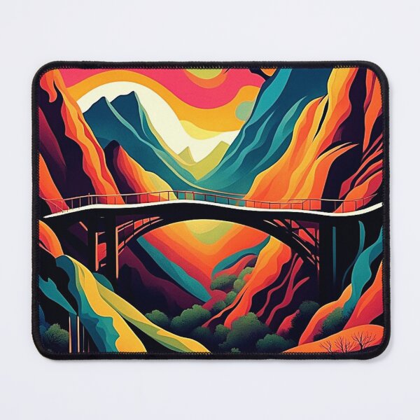 Item preview, Bridge over ravine 4 designed and sold by George Hutton Hunter.