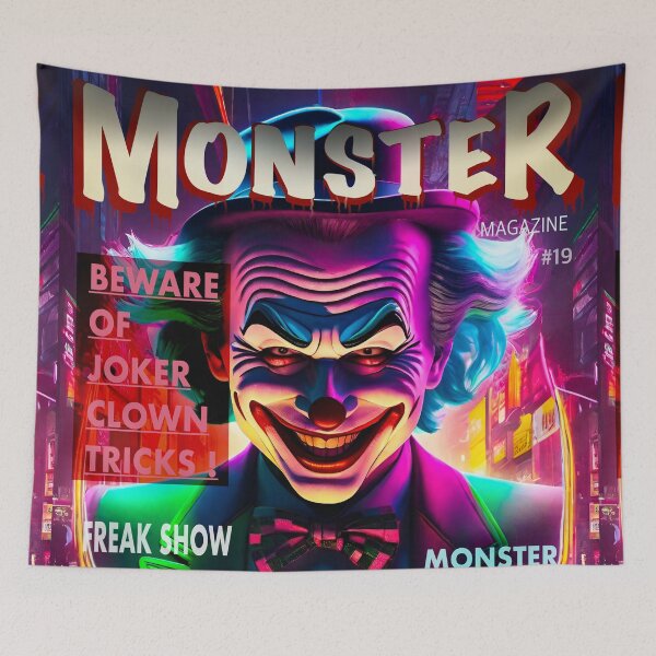 Item preview, Monster Magazine 19 designed and sold by MatrixTattoo.