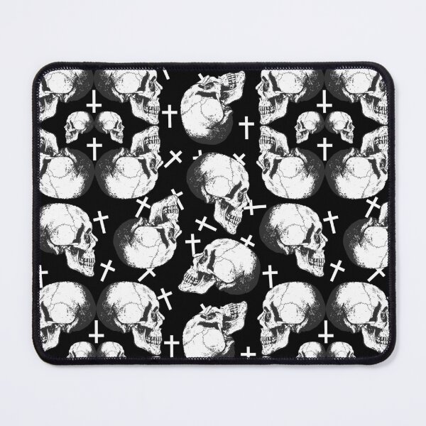 Item preview, Skulls N Crosses On Black designed and sold by Haunted Moon.