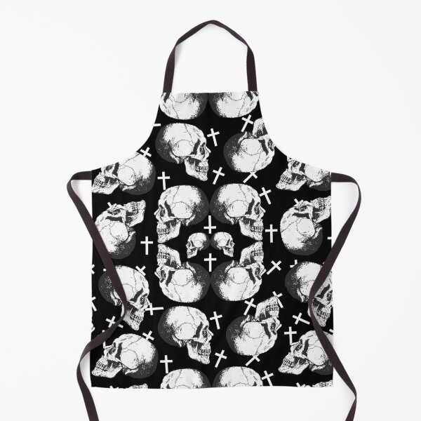 Item preview, Skulls N Crosses On Black designed and sold by Haunted Moon.