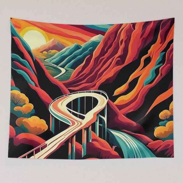 Item preview, Bridge over ravine 2 designed and sold by George Hutton Hunter.