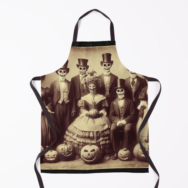 Item preview, Eerie Assembly of Dapper Ghosts Celebrating Halloween designed and sold by freackly.