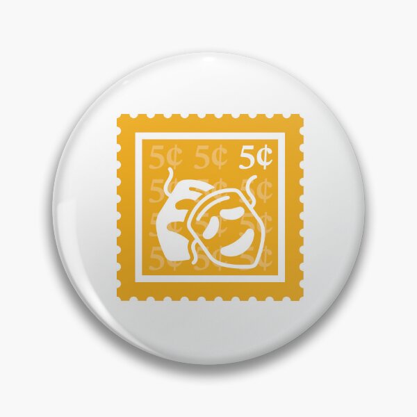 Item preview, Drama | Yellow Gold & White Stamps | College Theater Art Major | Musical Theatre Graduate School Class | Actor Actress Job | University Degree Minor | StampHeed 004 designed and sold by StampHeed.