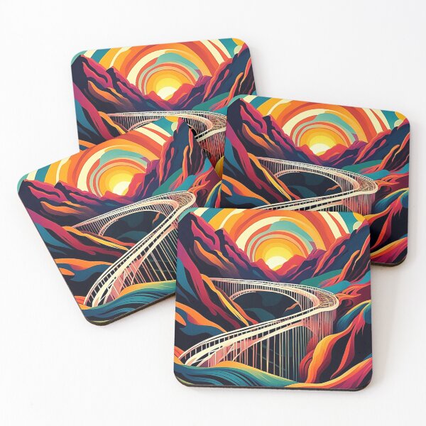 Item preview, Bridge over ravine 3 designed and sold by George Hutton Hunter.