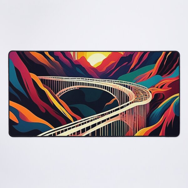 Item preview, Bridge over ravine 3 designed and sold by George Hutton Hunter.