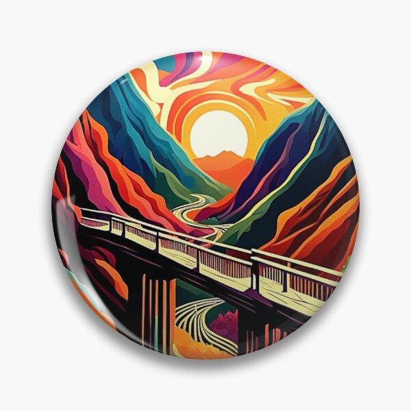 Item preview, Bridge over ravine 5 designed and sold by George Hutton Hunter.