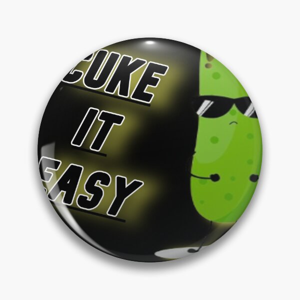Item preview, "Cuke It Easy" designed and sold by Pyroluxe.