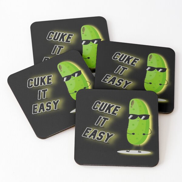 Item preview, "Cuke It Easy" designed and sold by Pyroluxe.