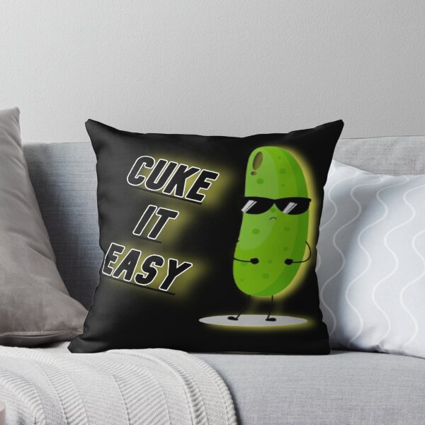 Item preview, "Cuke It Easy" designed and sold by Pyroluxe.