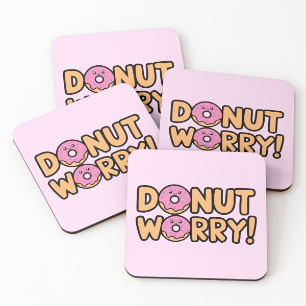 Item preview, Donut Worry! Cute Donut Puns designed and sold by PMCreative.