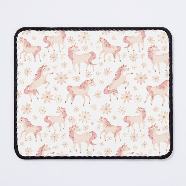 Item preview, Prancing Pastel Unicorns White designed and sold by HematiteDesign.