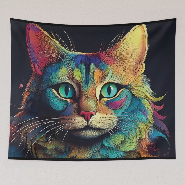 Item preview, Artistic Cat Design designed and sold by MDKey DESIGN.