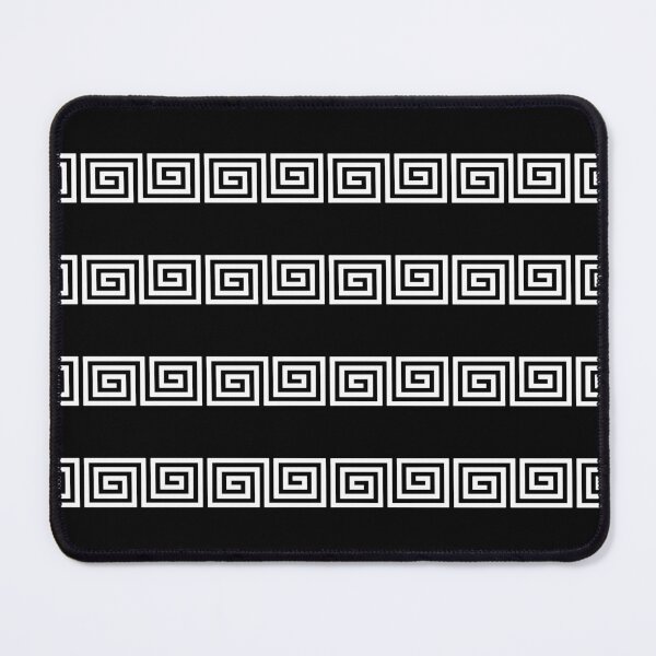 Item preview, Greek Key Stripes Black & White designed and sold by tonymagnerart.