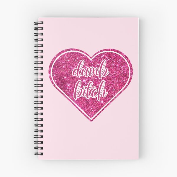 Item preview, Dumb Bitch | Hot Pink Glitter Heart designed and sold by KinkShoppe.