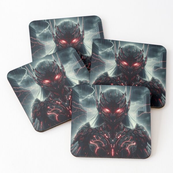 Item preview, Ninja Girl Cyberpunk designed and sold by GalleryBrisArt.