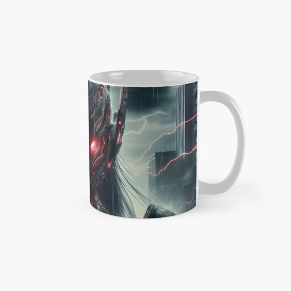 Item preview, Ninja Girl Cyberpunk designed and sold by GalleryBrisArt.