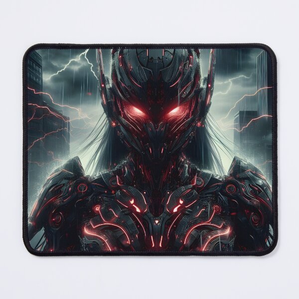 Item preview, Ninja Girl Cyberpunk designed and sold by GalleryBrisArt.