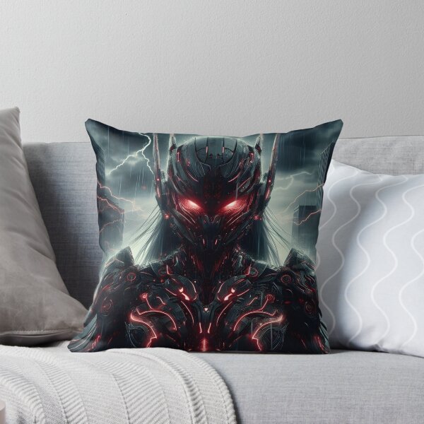 Item preview, Ninja Girl Cyberpunk designed and sold by GalleryBrisArt.